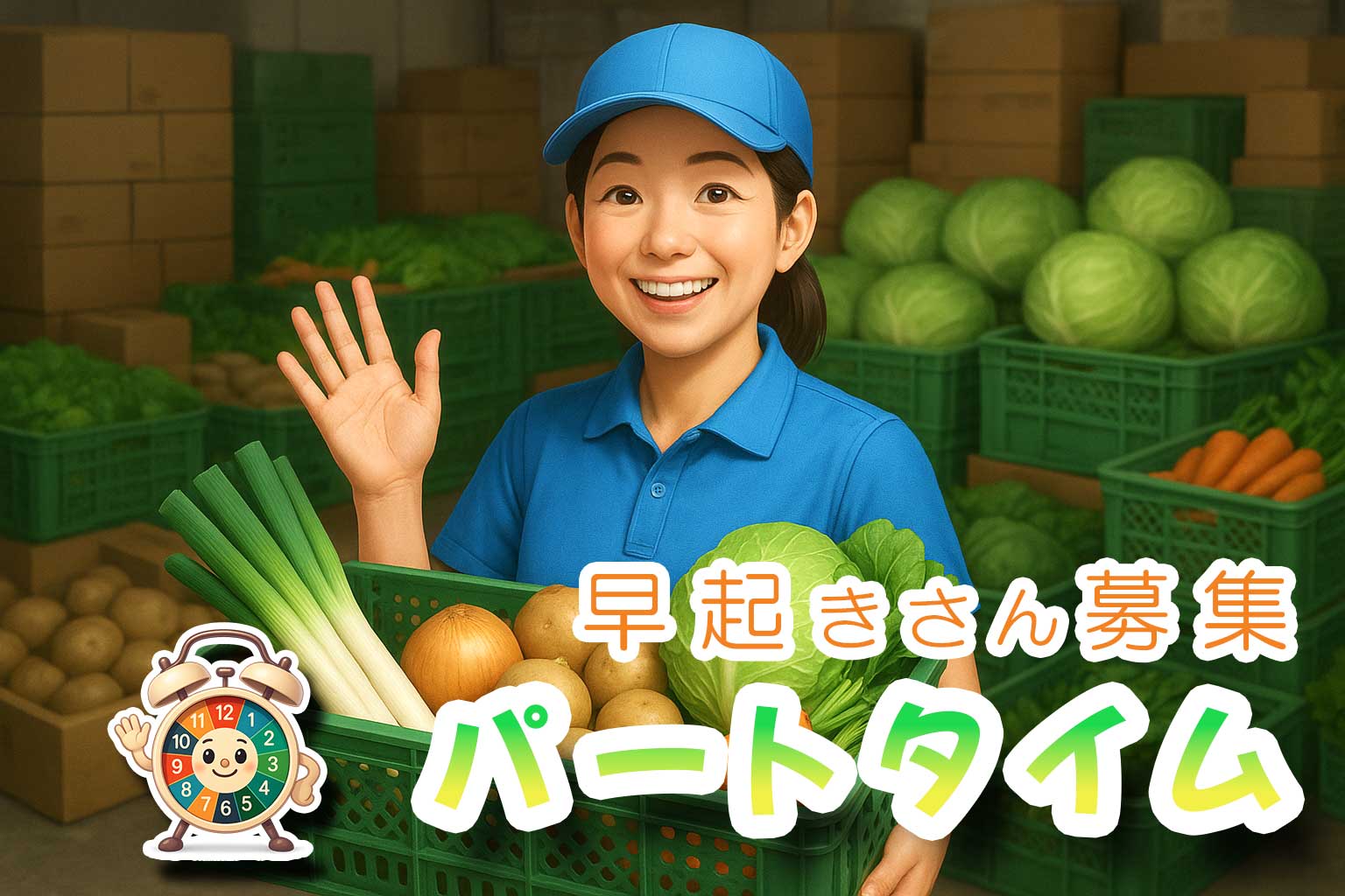 🐓早朝からのお仕事！　自営業+安定収入に最適？