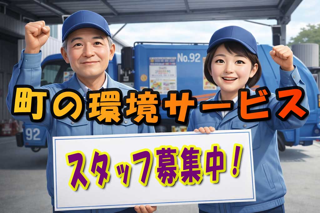 那覇市内の家庭ごみ収集のお仕事スタッフ募集！｜豊見城市